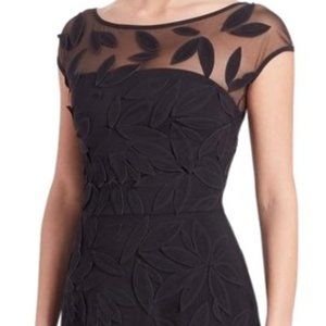 Chiara boni la petite leaf lace gown